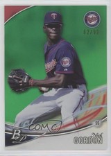 2016 Bowman Platinum Top Prospects Green 62/99 Nick Gordon #TP-NG 0b0