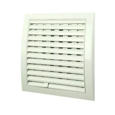 Grille murale réglable 190 x 190 diamètre : 150 blanc - ND15R - Photo 1/3