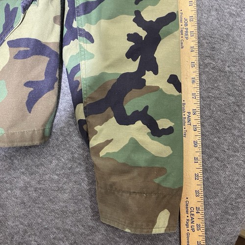US Army Field Coat Cold Weather Medium Regular M-81 Woodland Camo Combat Utility - Picture 7 of 18