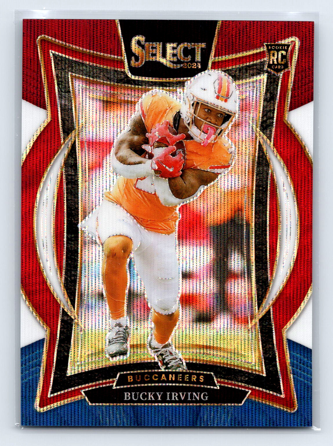 Bucky Irving Rookie 2024 Panini Select Concourse #4 Tri-Color Prizm /299