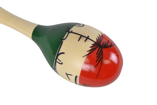Bryce Wooden Maracas (23cm) - Handcrafted Percussion Instrument Pair - Picture 2 of 3