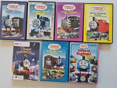 Thomas & Friends 7 DVD Lot | Trust Thomas, Christmas Calling all Engines Big Day