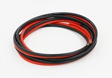 12 Gauge Electrical Cable - 12 AWG Silicone Wire 2 Meter [1 m Black and 1 m Red