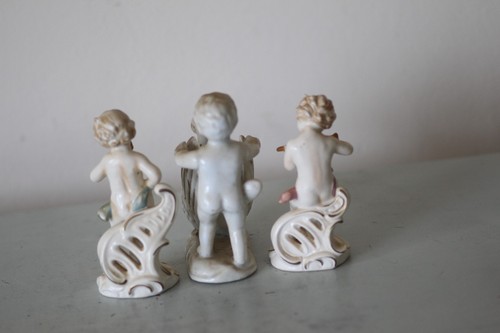 antique Continental porcelain figures - Picture 5 of 7