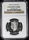 2005-S Kennedy Proof Half Dollar 50c NGC PF 69 Ultra Cameo
