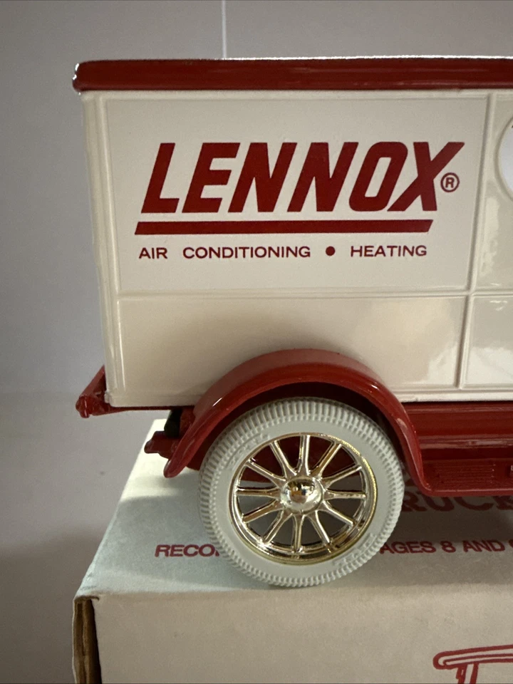 ERTL Lennox Furnace 1923 1/2 Ton Chevy Delivery Van Coin Bank New Free Shipping - Image 2 of 4