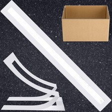 Foldable Reusable Parking Lot Pavement Line Painting Stencil 4x92 Inch