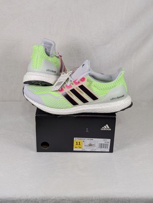   Adidas Ultra Boost 5.0 DNA Dash Grey Signal Green Size 11 G58755