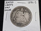 1871-S SEATED LIBERTY HALF DOLLAR