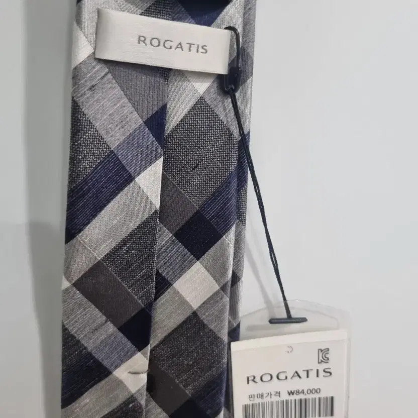 J. Molnár Logadis Checked Pattern Necktie New - image 2