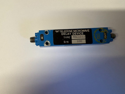 TELEDYNE MIKROWELLENVERZÖGERUNG MODELL MBG1032 4,2 bis 4,4 GHz DELAY 2,032uS