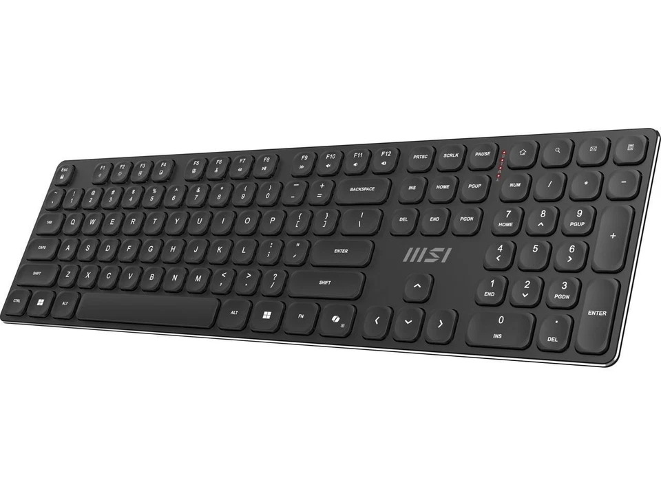 MSI Forge K210 Wireless Keyboard & Mouse Combo - Low Profile, Tactile, up to 120 - Image 3 of 4