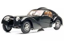 AutoArt Bugatti Type 57SC Atlantic 1/18 Diecast Car Black Used clean