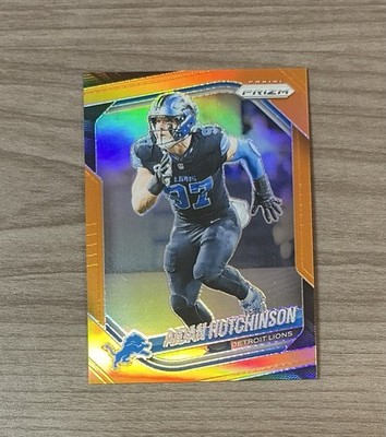 2025 Panini Prizm - Aidan Hutchinson #210 Orange Prizm /249