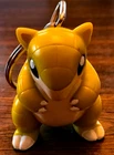Sandshrew Burger King Keychain Toy Figure Vintage Original 1999 Pokemon Exc.Cond