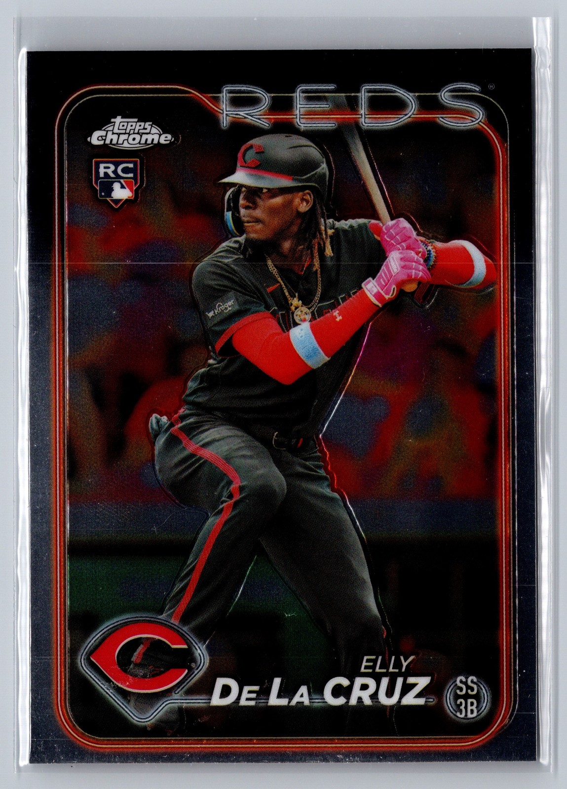 2024 Topps Chrome #44 Elly De La Cruz RC Rookie