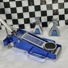U.s. General Miniature Blue Aluminum Racing Jack Collectible Diecast 90767 90892