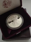 1992 S Proof $1 American Silver Eagle Dollar W/OGP & COA