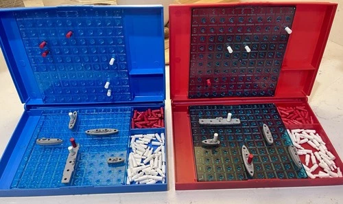 Vintage 1970s Battleship Board Game Milton Bradley Complete Pre-1978 No Box