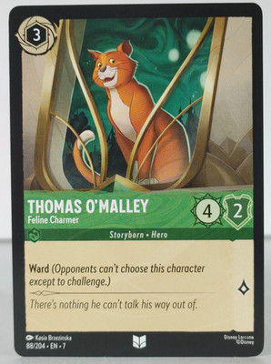 Thomas O'Malley - Feline Charmer - Archazia's Island - Lorcana - #88 - singles