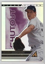 2013 Panini Pinnacle Clear Vision Shutout Greg Maddux #CV23 HOF 1u6