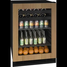 U-Line UHBV124IG01A 24" Panel Ready Compact Beverage Center NIB #155740