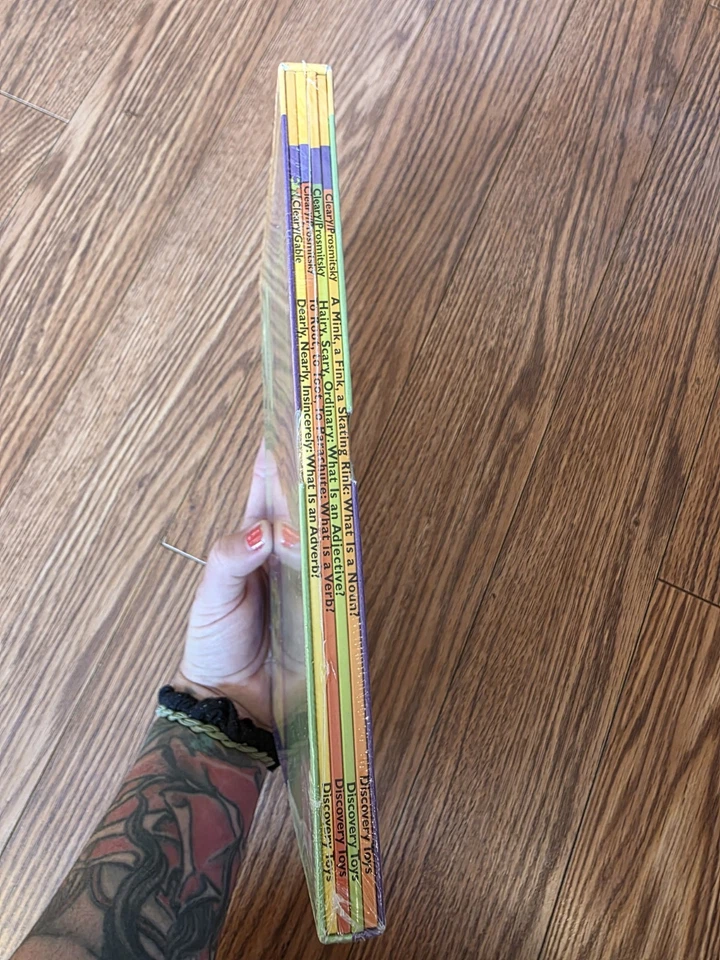 Discovery Toys 4 Book Set Adventures in Grammar HomeSchool Learning 7+ NEW - Image 3 of 4