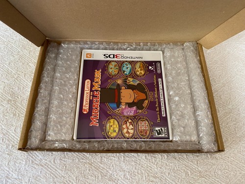 Professor Layton and the Miracle Mask Nintendo 3DS - NTSC-U/C USA Immaculate - Picture 3 of 7