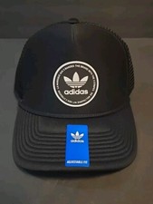 Adidas Originals Men's Adjustable Fit Dispatch 2.0 Trucker Hat Black One Size