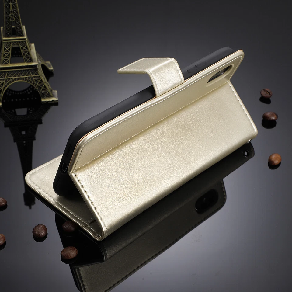 Para Google Pixel 10 Pro XL 9A 8 7 6 5 4 3 Magnético Cuero Abatible Tarjeta Billetera Estuche Foto 3 de 4