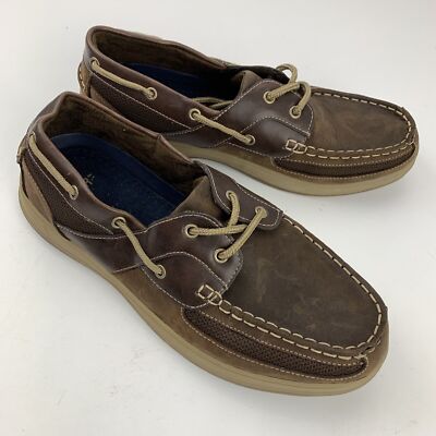 Croft & Barrow Core Technology Brown Leather/Suede Oxford Shoes. Size 11 Mens Croft & Barrow Core Technology Leather Upper Oxford  main image 4
