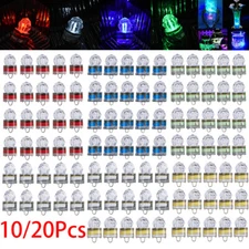 10/20X Fishing Flash Light LED Deep Drop Underwater Strobe Bait Lure Lamp Lights