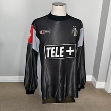 Maillot De Foot Vintage Lotto Années 2000 - Manches Longues, Taille XL, Bleu, Occasion