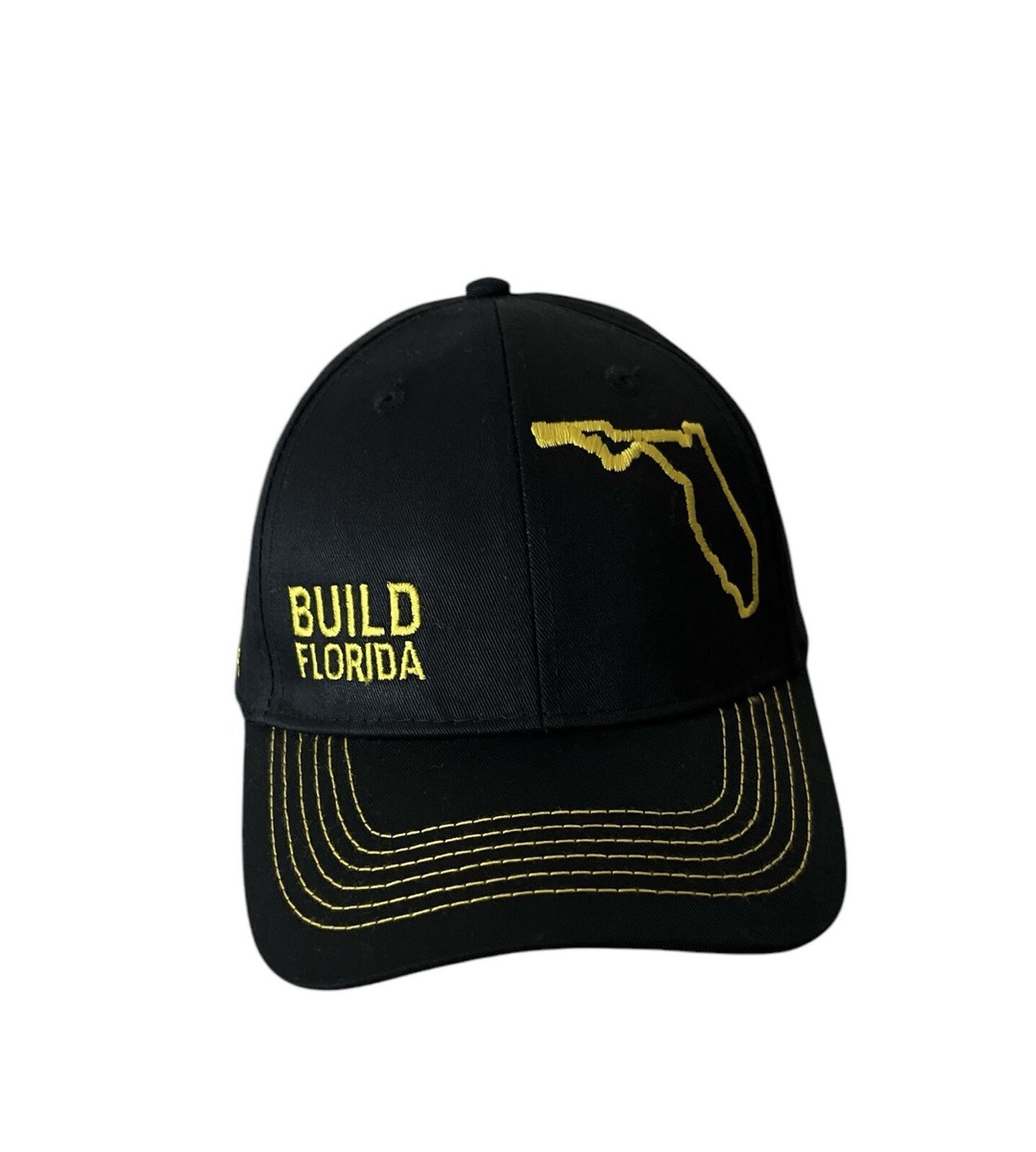 John Deere Farm State Pride Hat | Green & Yellow Twill Cap | Embroidered State Outline | Adjustable Strap - View #11