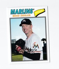 2018 Topps Archives #185 Brad Ziegler Miami Marlins