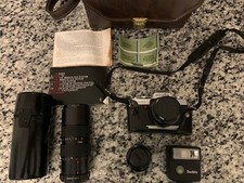 Minolta Xg-1 35mm Camera Bundle