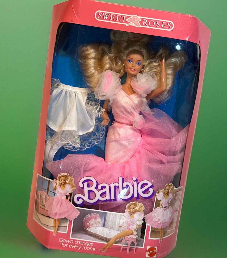 Barbie Sweet Roses Rotoplast - Mattel Venezuela - Vintage Années 90