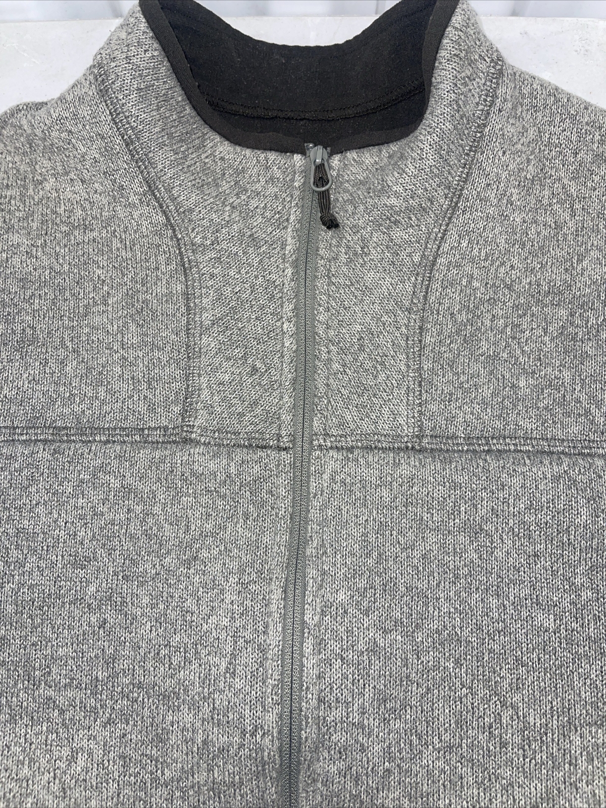 GIACCA IN PILE ARC'TERYX POLARTEC VINTAGE DA UOMO MEDUIM IN ARENARIA LAVORATA A MAGLIA