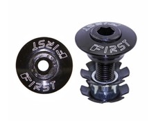 Bike Headset Alloy Tap 11/8 Caps W/Hollow Bolt Black. Bike parts,Bicycle parts.