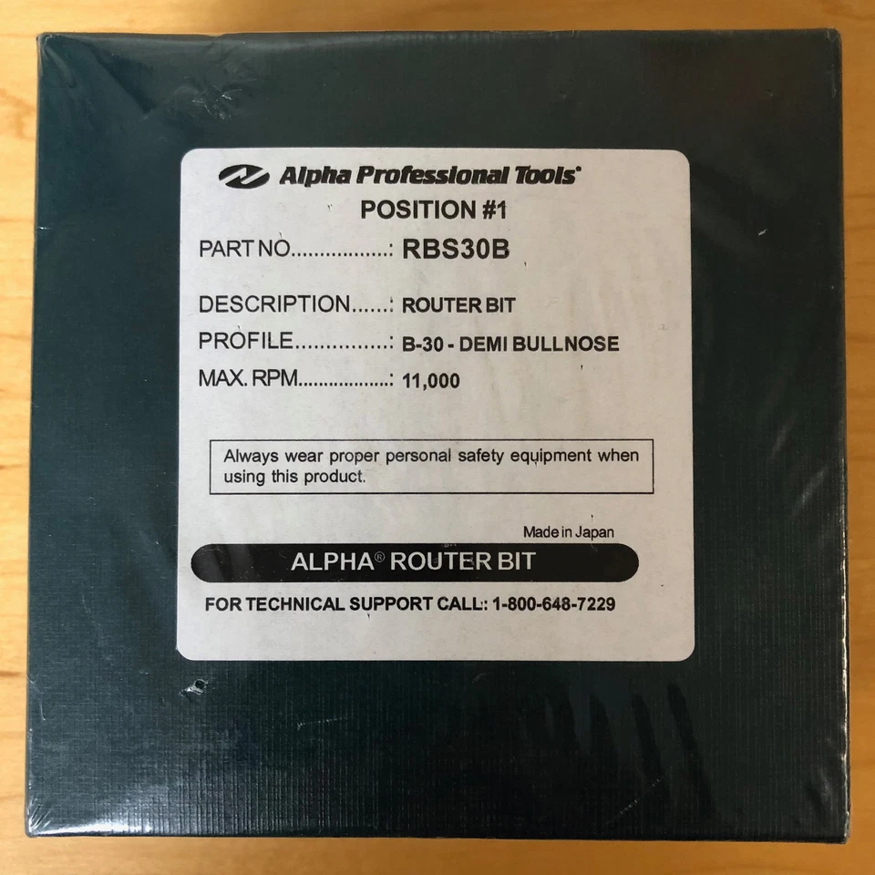 Alpha Tools RBS30B Smooth and Quick Profiling Router Bit - RBS30B - Image 2 of 3