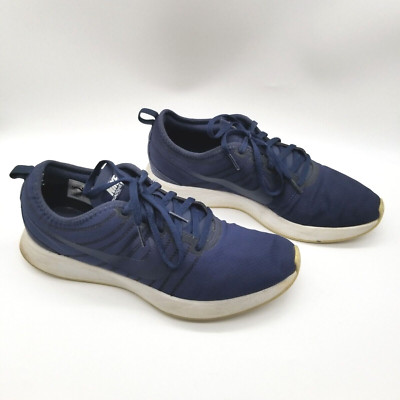 Nike Mens Dualtone Racer SE 922170-400 Blue Lace Up Running Shoes Size 8.5