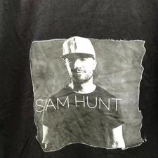 Sam Hunt Band T Shirt Adult size Medium M tee