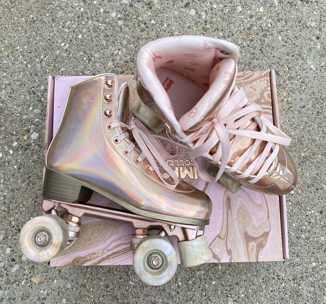 Impala Quad Roller Skates Marawa Rose Gold Size 7 for sale online eBay