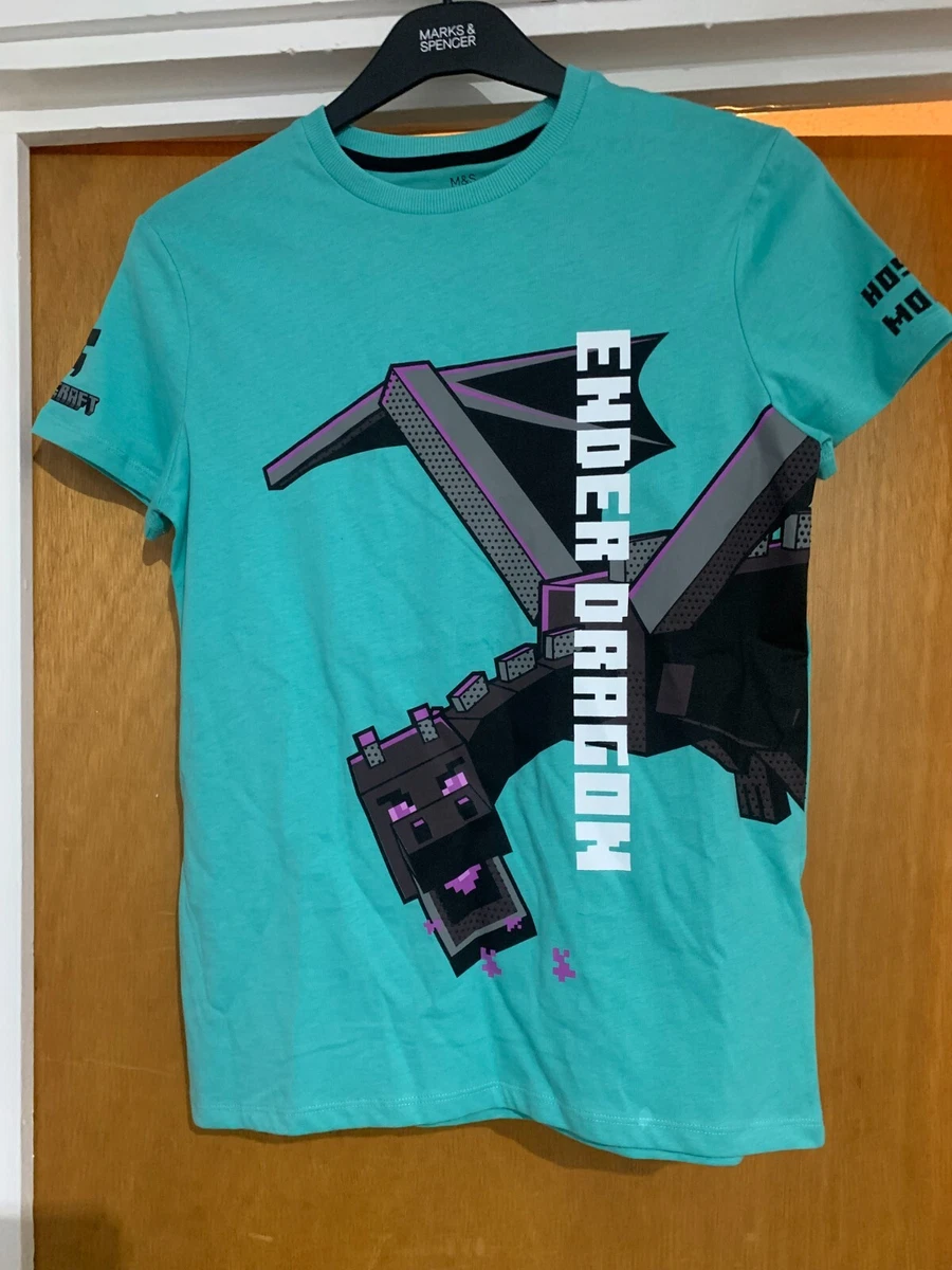 Minecraft t shirt marks and clearance spencer