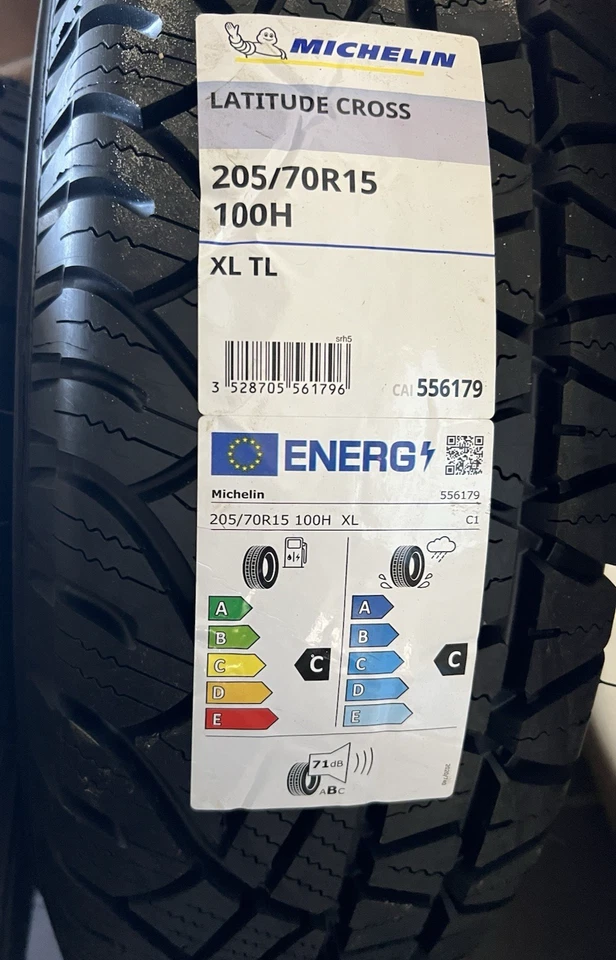2x MICHELIN Latitude Cross 205/70R15 100H XL TL Reifen 205/70 R15 Sommerreifen - Bild 3 von 4