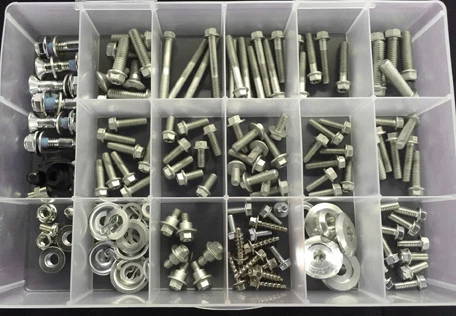 Комплект болтов 178 шт. KTM для 2- и 4-тактных моделей SX EXC MXC 50 65 85 105 125 250 450 - Изображение 3 из 4