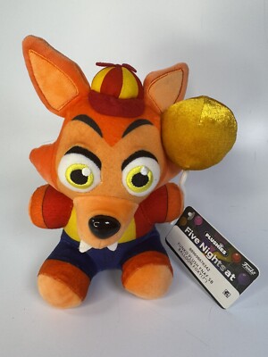 Funko Five Nights at Freddy s Foxy 8  Plush Yellow Circus Balloon New