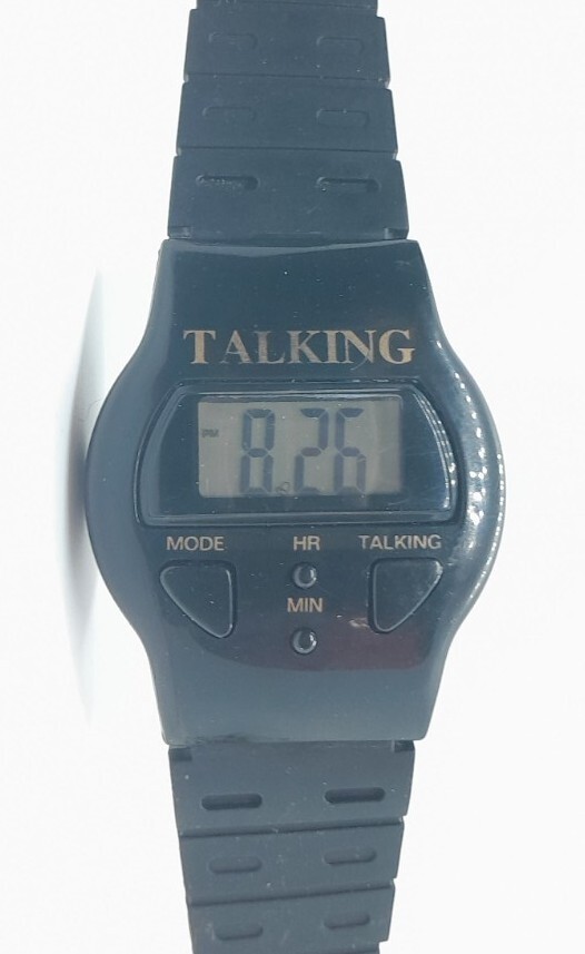 English Talking Watch for Seniors Elderly Blind Visually Impaired