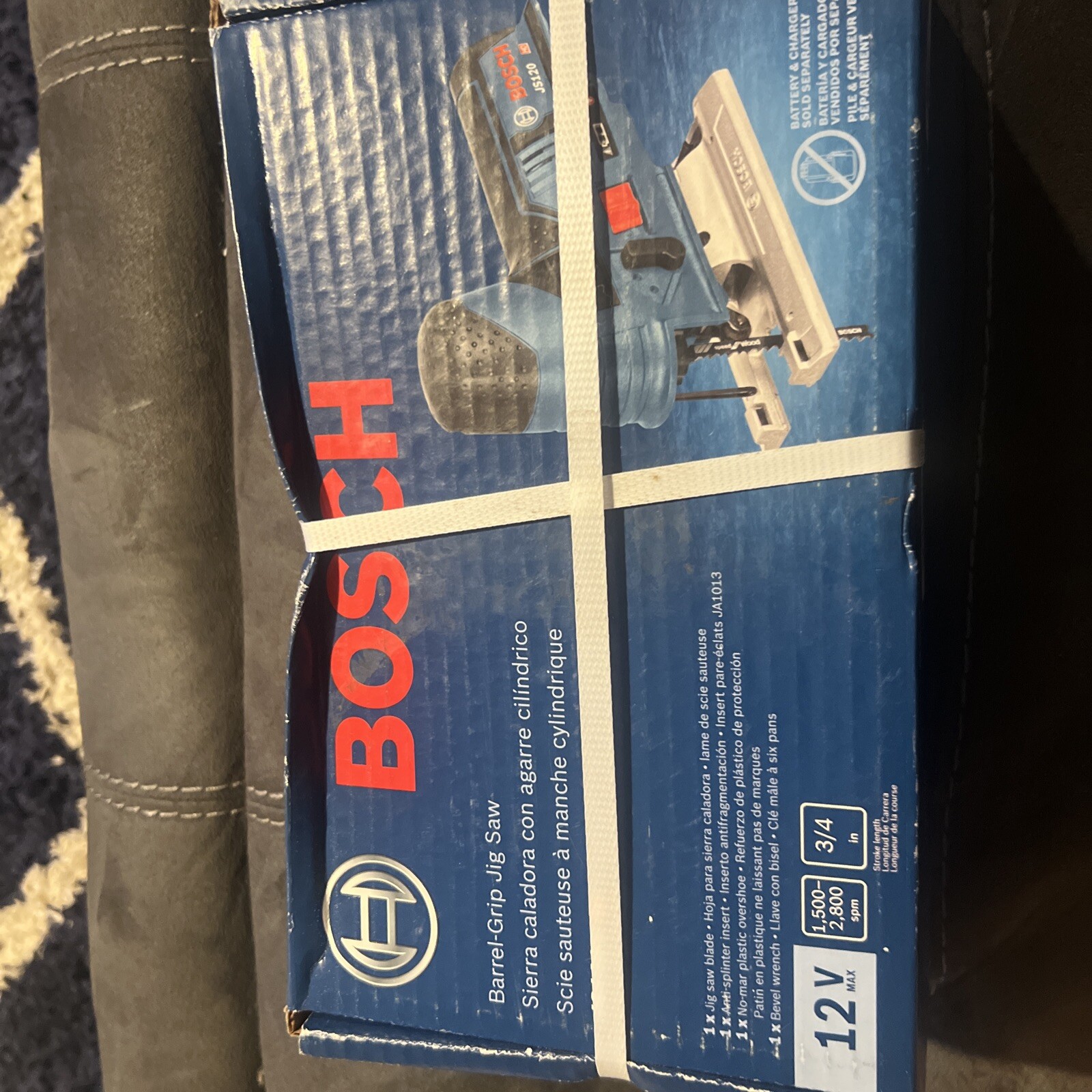 Bosch JS120N Max Barrel-Grip Jig Saw - Blue