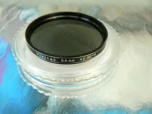 VIVITAR 55MM 4X ND-6 FILTER NEUTRAL DENSITY FILTER *USA SELLER *MINT - Picture 2 of 2